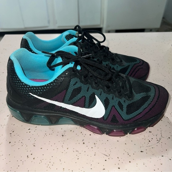 Nike Air Max Tailwind 7 Black/Clearwater 683635 004 Women Running Shoes US 10 - Picture 6 of 11